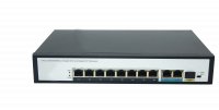 Коммутатор PoE на 8 портов SP5200-8PGE2G (8 PoE 10/100/1000 Мбит/сек,  2UPLINK 1000Мбит/сек, 1 SFP)