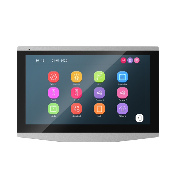 Видеодомофон Navigard NVM-707FHD-S HOOK V2(7/2мп/AHD/TouchScreen/WIFI)
