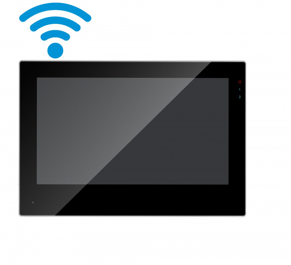 Видеодомофон Navigard NVM-703FHD-B WIFI (7/2мп/AHD/TouchScreen/WIFI)