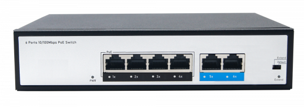 Коммутатор PoE на 4 порта SP5200-4PFE2FE (4 PoE 10/100 Мбит/сек,  2 UPLINK)