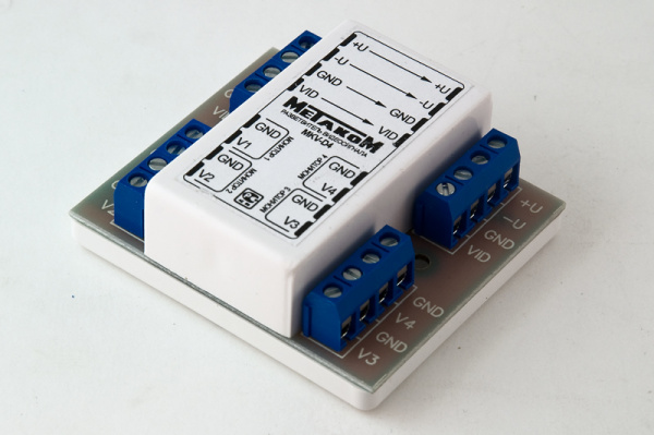 Разветвитель видеосигнала MKV-D4 (Метаком)