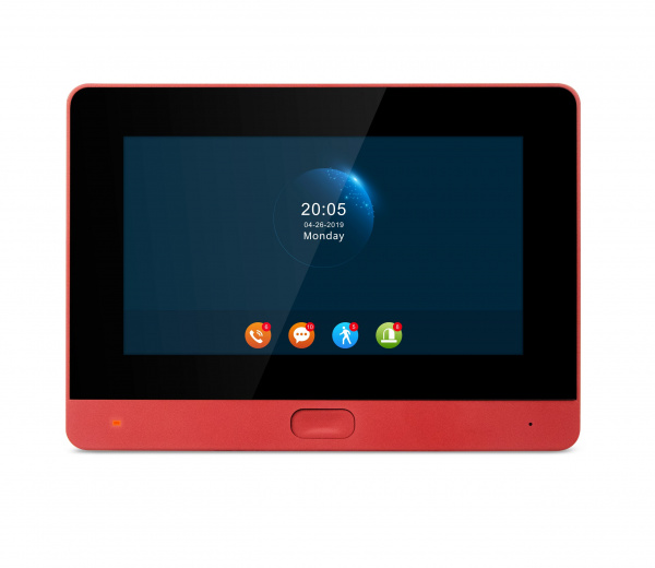 Видеодомофон Navigard NVM-733FHD-R WF (7/2мп/AHD/TouchScreen/SD/WIFI)