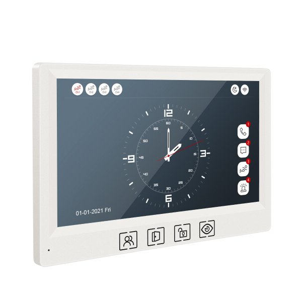 Видеодомофон Navigard NVM-712FHD-W WIFI (7/2мп/AHD/WiFi)